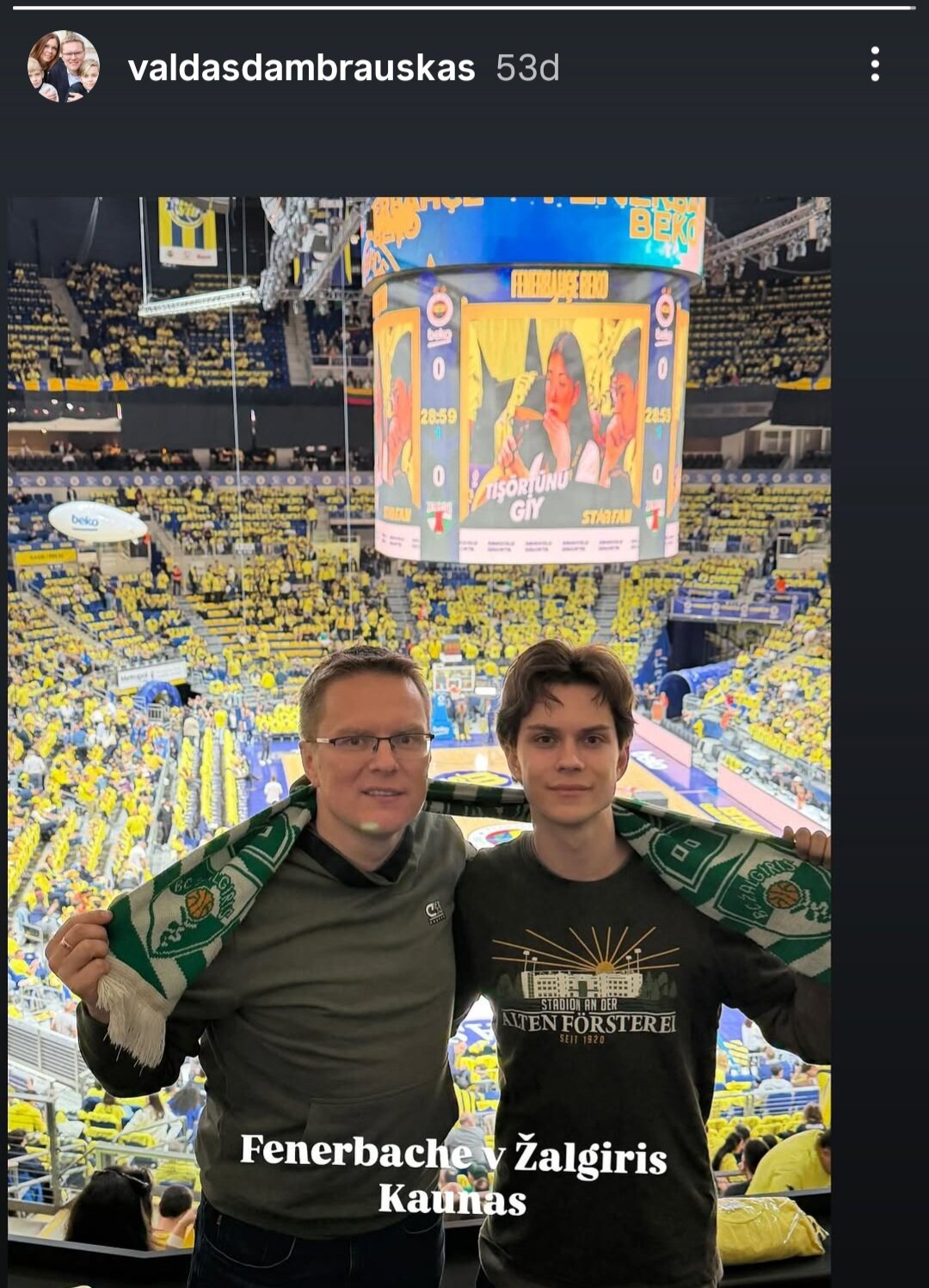 "Sabah"ın baş məşqçisi "Fənərbağça"nın oyununu izləyib