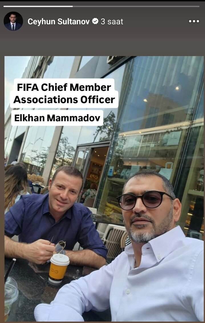 Ceyhun Sultanov Avropada görün kimlə görüşdü – FOTO