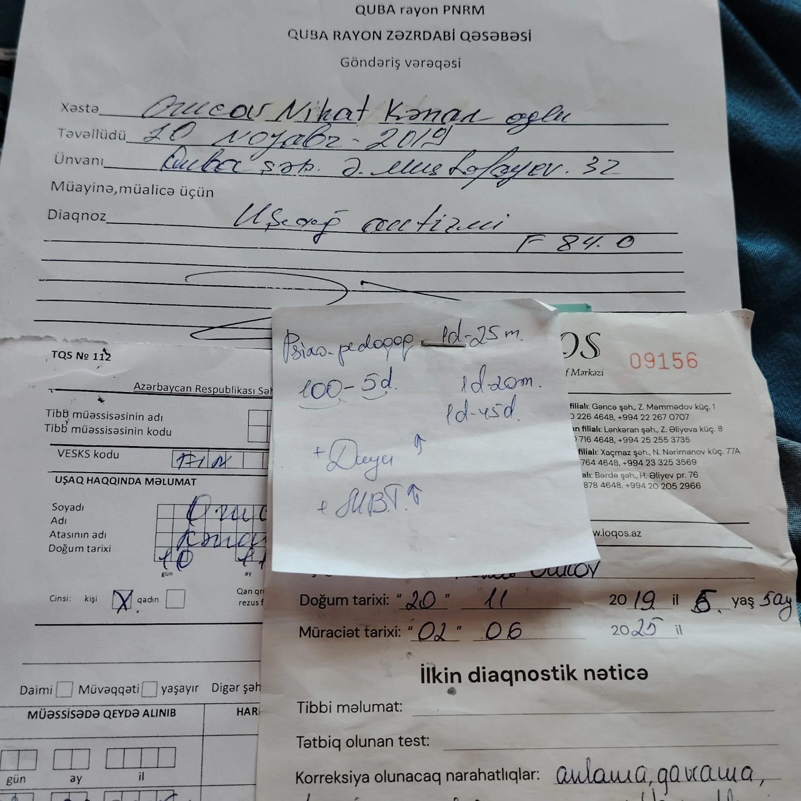 Balaca Nihatın dəstəyinizə ehtiyacı var